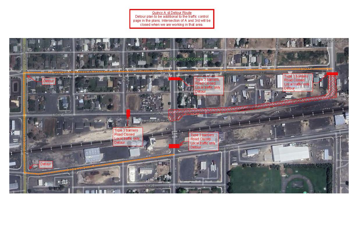 Detour Route
